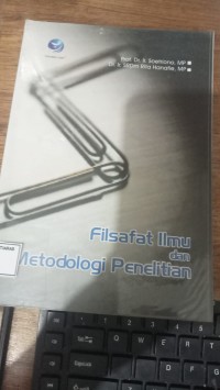 Image of filsafat ilmu dan metodologi penelitian
