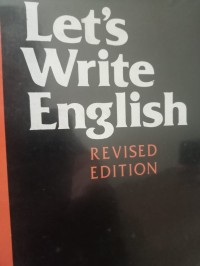 Image of Let's write english