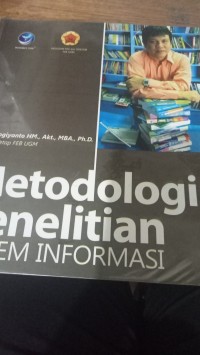 Image of Metodologi penelitian sistem informasi