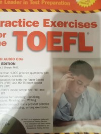 Image of Practice exercise for the TOEFL / Barron's